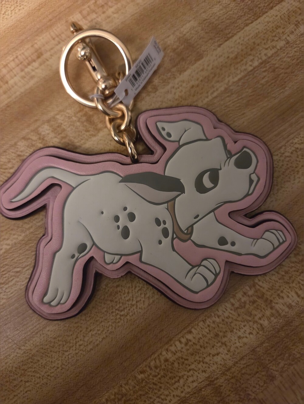 Coach × Disney NWT Collab - 101 Dalmations Bag Charm/Keychain (Collectable)
